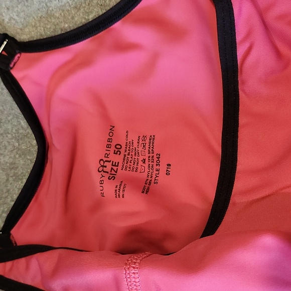 Ruby Ribbon 🎀Sport Demi size 50 Power Pink - Picture 2 of 4
